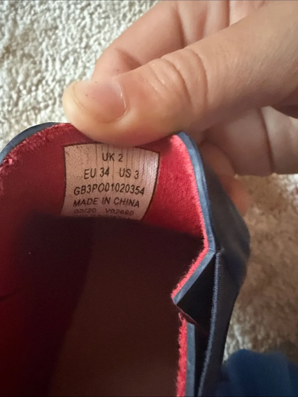 Joules Navy Chelsea Rain Boots with Red Lining and Stripe Pull Tabs